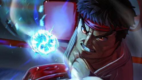 Official Roblox thumbnail for STREET FIGHTER 6 x UBG
